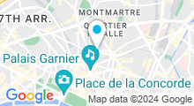 Plan Carte Centre Waterbike Chateaudun à Paris (9ème)