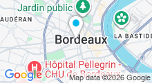 Plan Carte Centre Waterbike &agrave; Bordeaux Centre