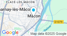 Plan Carte Institut Ophélie à Mâcon