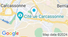 Plan Carte Centre aquabike Ô'Cocooning à Carcassonne