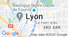 Plan Carte Centre Waterbike à Lyon 