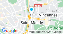 Plan Carte Envido à Saint Mandé