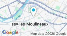 Plan Carte Envido &agrave; Issy les Moulineaux