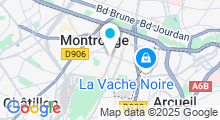 Plan Carte Envido à Montrouge