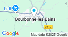 Plan Carte Thermes à Bourbonne-les-Bains