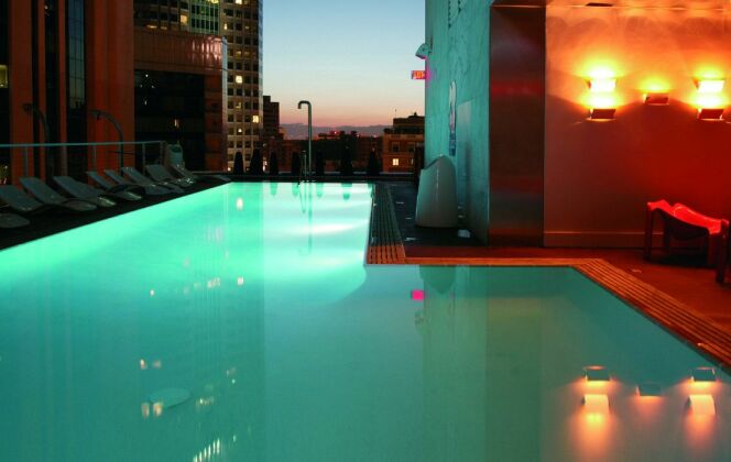 A l'hôtel The Standard, Los Angeles (Etats-Unis) © The Standard, Downtown LA