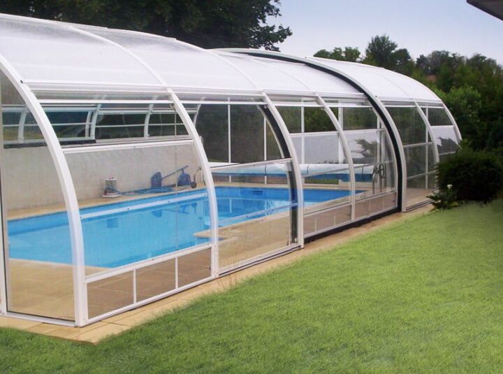 L’abri de piscine cintré L’abri de piscine cintré