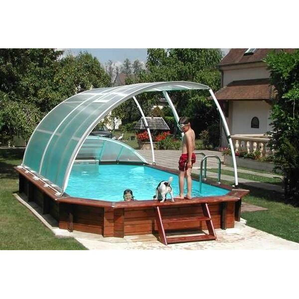 abri piscine pour piscine hors sol