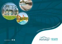 Abridays®, la marque des abris sur mesure pour piscine, présente sa nouvelle brochure
