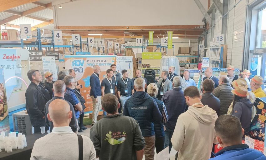 Agence Fluidra PRO Center de Wittenheim (68), qui fournit les professionnels de la piscine depuis 2016 