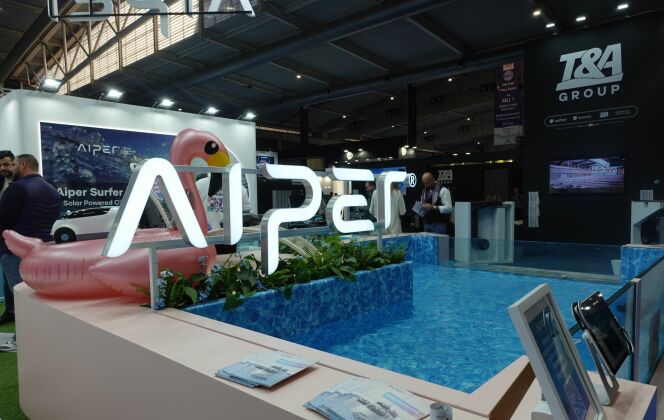Aiper, marque spécialisée dans les robots de piscine, présentait ses nouveautés DR
