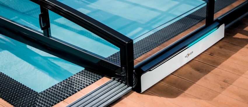 Albixon remporte un Red Dot Award avec son système de motorisation pour abri de piscine MOOVER 