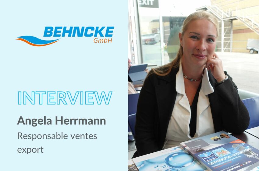 Angela Herrmann, responsable ventes export de BEHNCKE&nbsp;&nbsp;