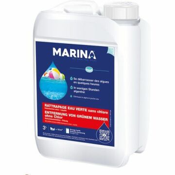 Marina Piscine - Anti-algues choc SOS rattrapage eau verte 3&nbsp;L
