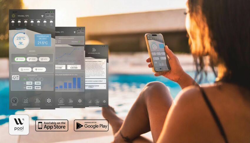 Application Wpool de Warmpac : gérer sa piscine à distance facilement&nbsp;&nbsp;