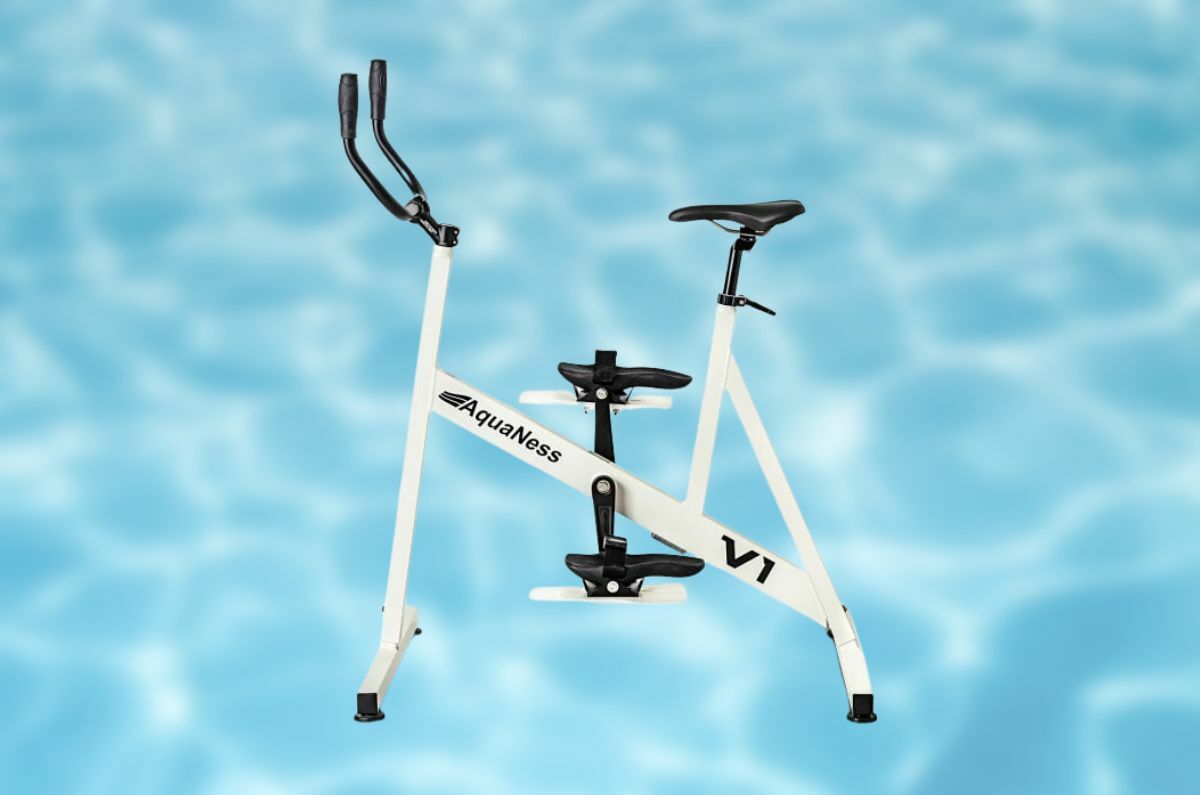 Envie d'améliorer vos performances tout en vous rafraîchissant ? L'Aquabike AQUANESS V1 Blanc est la solution!