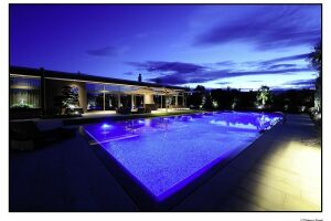 Piscine de nuit