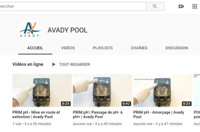 Avady Pool lance sa chaîne Youtube