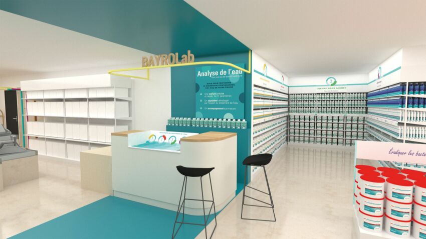 BAYROL Inside, accompagner les professionnels de la piscine dans l'aménagement et l'agencement de leur magasin ou de leur showroom&nbsp;&nbsp;