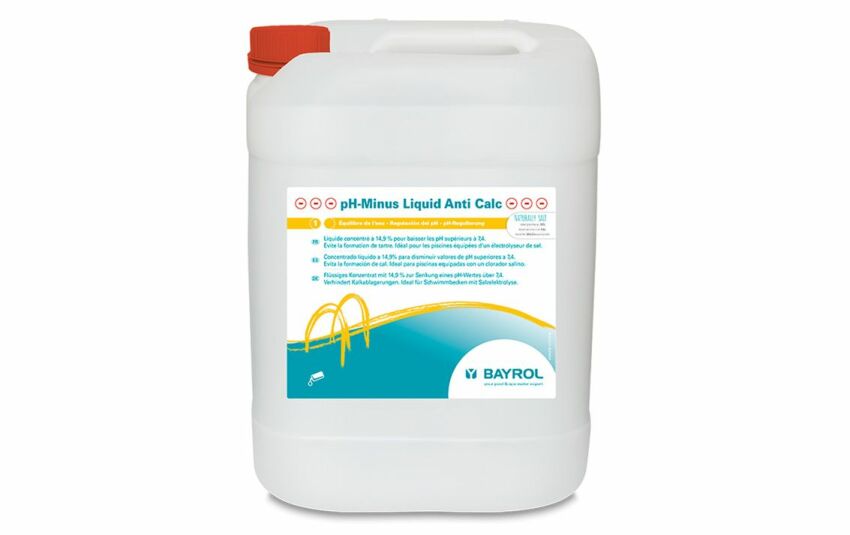  Bayrol présente le pH-Minus Liquid Anti Calc pour piscines&nbsp;&nbsp;