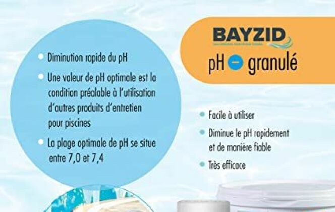 Les granulés du PH Moins par Bayzid vous permettent de doser précisément la quantité nécessaire © Bayzid