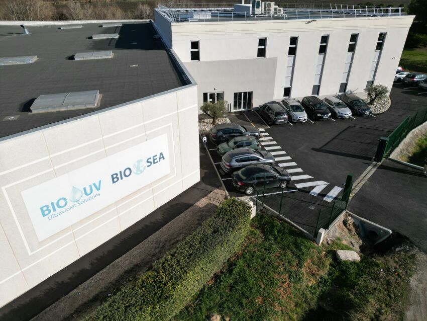 BIO-UV Group inaugure un nouveau bâtiment de 1200m² pour accueillir notamment son bureau d'études en ingéniérie. &nbsp;&nbsp;