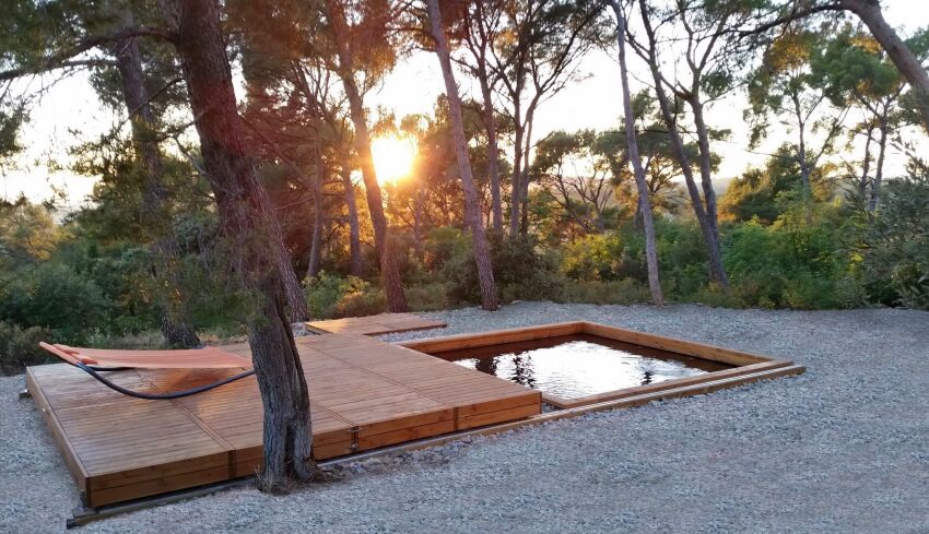 BioPoolTech : des piscines en bois massif, équipées d'un système de filtration de l'eau biologique et connecté&nbsp;&nbsp;