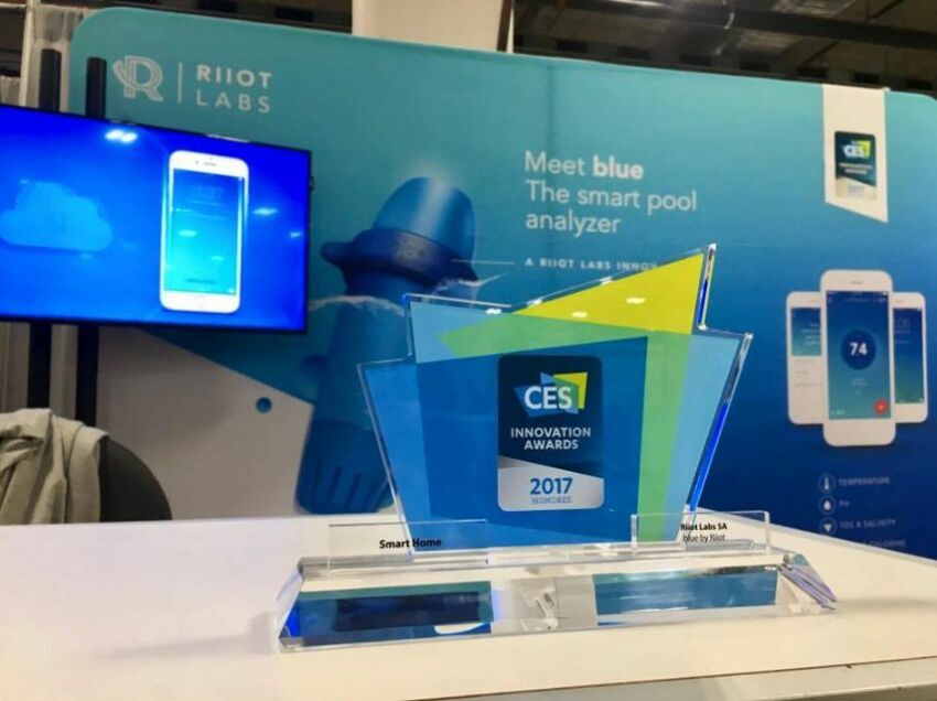 Blue by Riiot a remporté un Innovation Award dans la catégorie "Smart Home" lors du CES Las Vegas 2017.&nbsp;&nbsp;