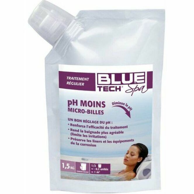 Bluetech Ph Moins Spa 1.5kg Blue Tech DR