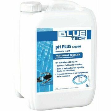 Blue Tech® Bluetech pH Plus Liquide 5 litres pour piscine
