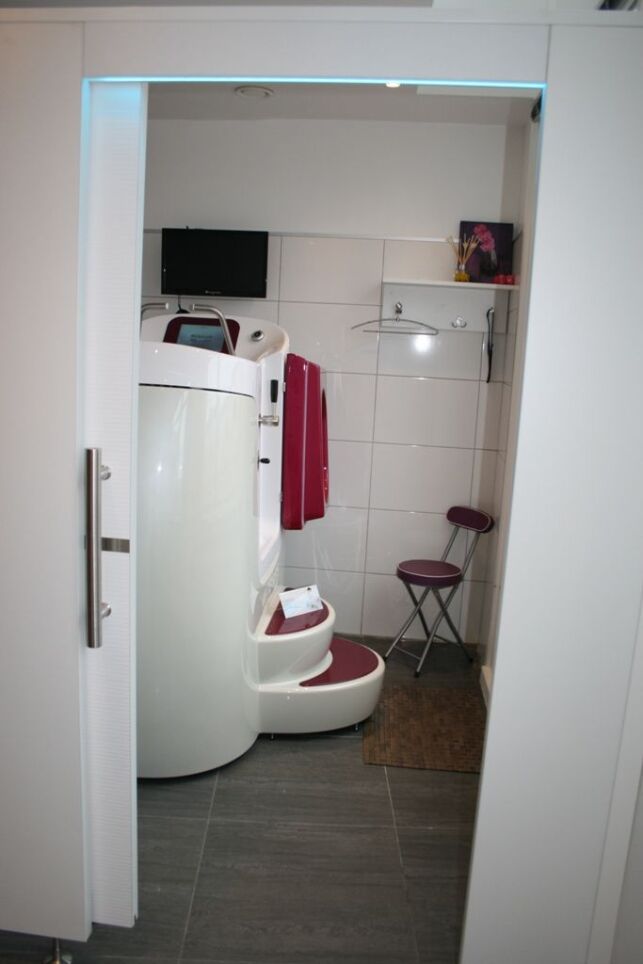 Cabine individuelle d'aquabiking Cabine individuelle d'aquabiking