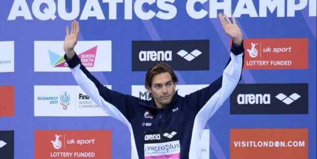 Camille Lacourt, champion d'Europe du 100m dos !