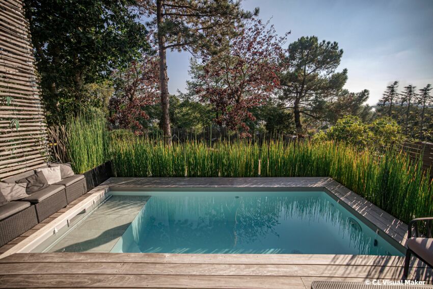 Catégorie Piscine de moins de 10m² - Trophée d'Or ex-aequo - Piscines de France Guérande&nbsp;&nbsp;