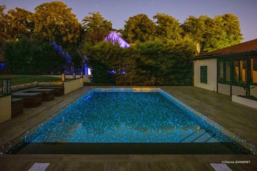 Catégorie Piscine de Nuit - Trophée Or - Piscines de France - Quincy Voisins 