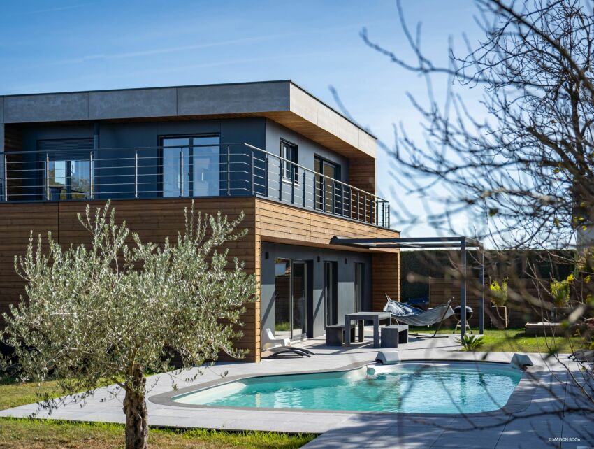 Catégorie Piscine familiale de forme libre de moins de 40m² - Trophée Or - Piscines Waterair &nbsp;&nbsp;