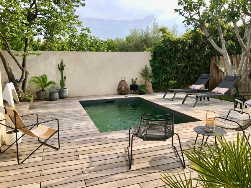 Catégorie Piscine installée petit budget - Trophée Argent - Piscinelle 