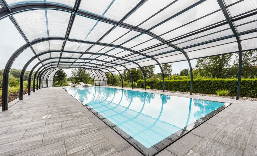 Catégorie piscines privées avec abri - Trophée d'Argent - DasSchwimmbad&nbsp;&nbsp;