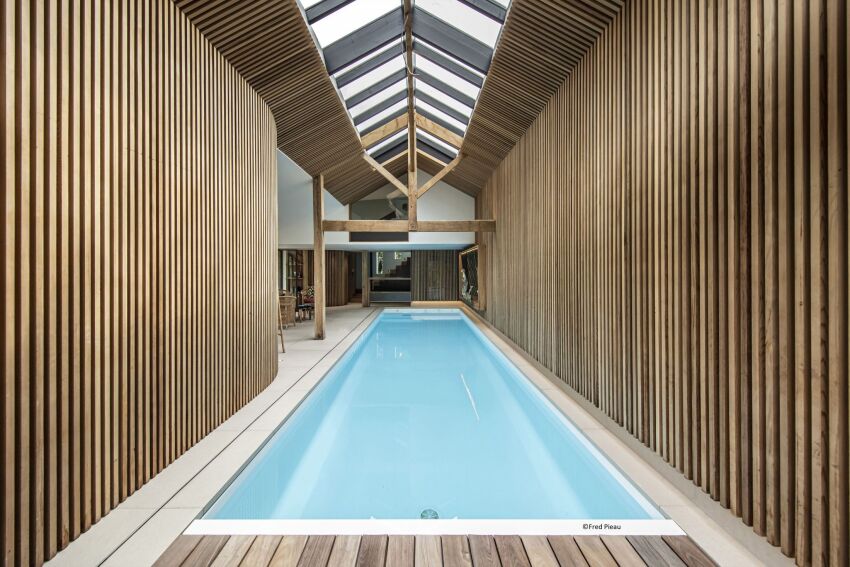 Catégorie piscines privées intérieures - Trophée Argent - JPS & Spapiscines / l'esprit piscine&nbsp;&nbsp;