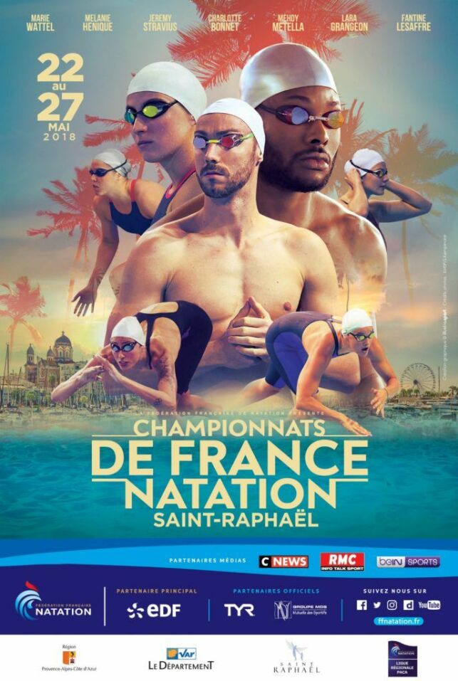 Championnats de France de Natation 2018 à Saint-Raphaël