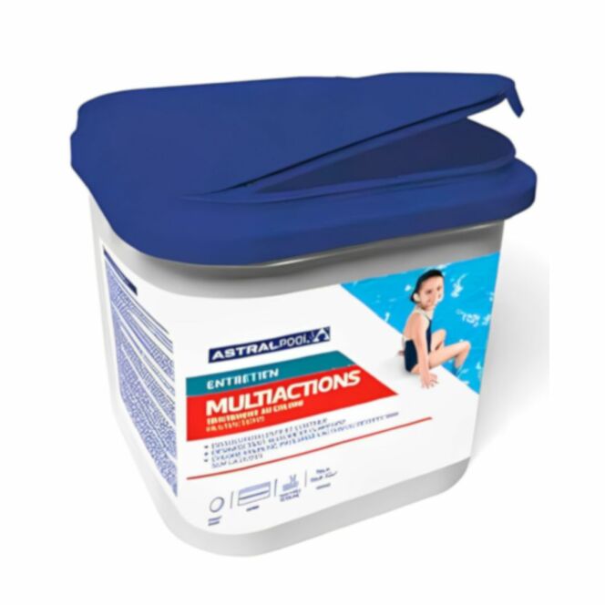 Chlore multiactions en galet 250 g - 5 kg Astralpool © AstralPool