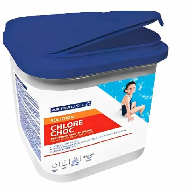 Chlore choc en pastilles de 20 g - 5 kg - Astralpool © AstralPool