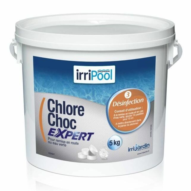 Chlore choc expert Irripool 