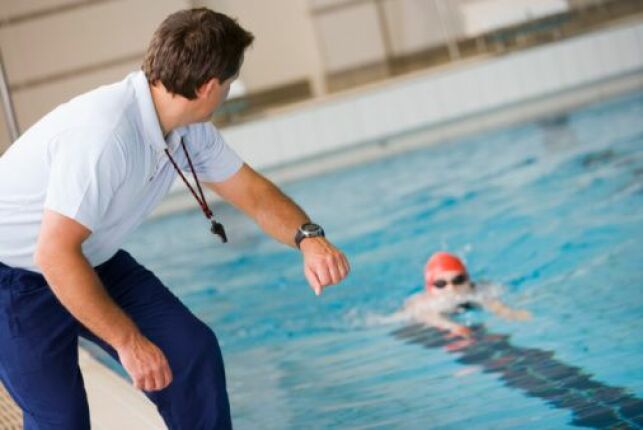 Coach personnel de natation