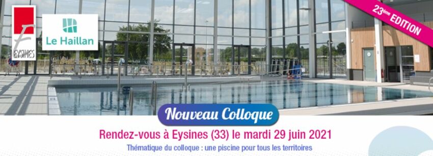 Colloque La Piscine de Demain : le 23 juin 2021 