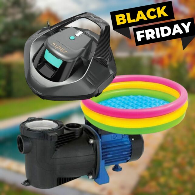 Profitez des promotions remarquables du Black Friday sur ces produits de piscine !