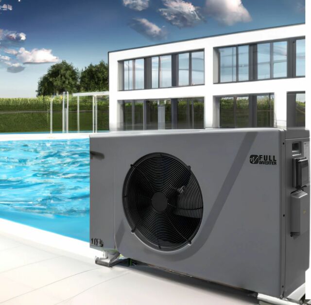 Pompe à chaleur piscine Full Inverter 9 kW Ekotech 50