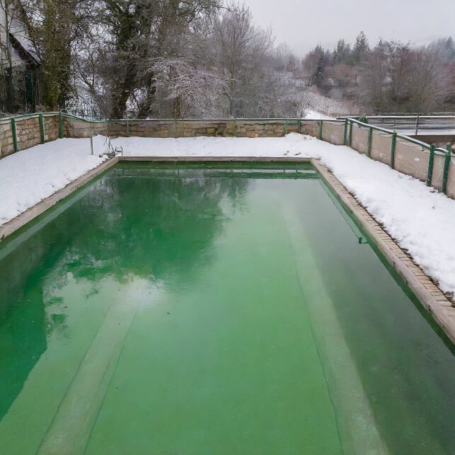 Les meilleurs anti-algues pour votre piscine en hiver !