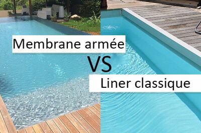 Comparatif : liner de piscine classique ou liner armé&nbsp;?