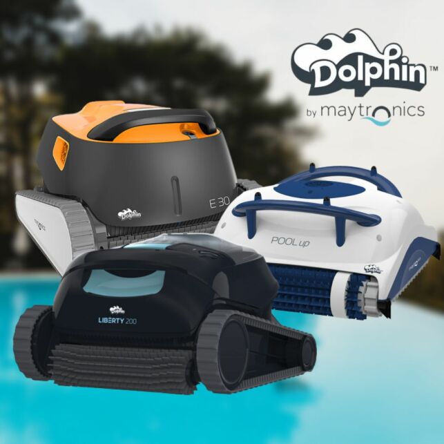 Comparatif des meilleurs robots de piscine Dolphin en action, prêts à transformer votre espace de baignade !