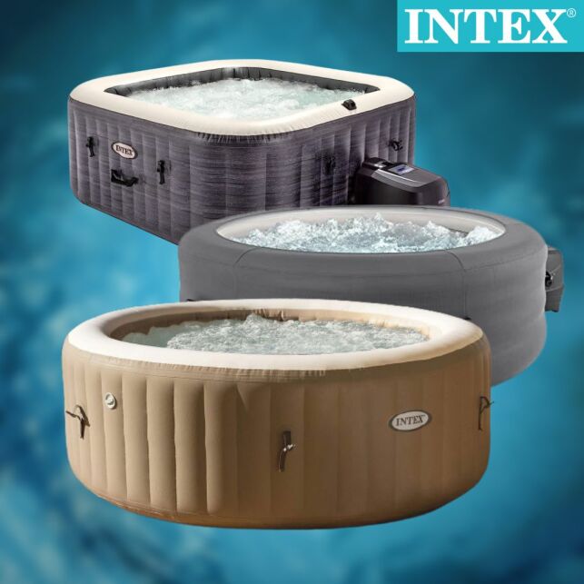 Relaxation et bien-être à portée de main sans faire de mal à votre portefeuille avec les spas gonflables Intex à moins de 700€! 
